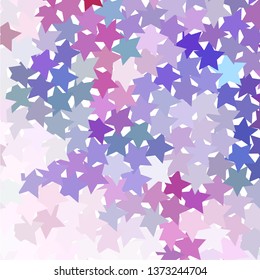 Abstract background with stars. Halftone effect. Vector clip art