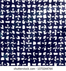 Abstract background with stars. Halftone effect. Vector clip art