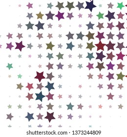 Abstract background with stars. Halftone effect. Vector clip art