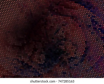 Abstract background with stars. Halftone effect. Vector clip art