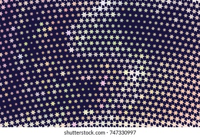 Abstract background with stars. Halftone effect. Vector clip art
