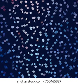 Abstract background with stars. Halftone effect. Vector clip art