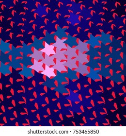 Abstract background with stars. Halftone effect. Vector clip art
