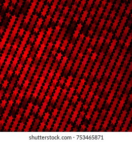 Abstract background with stars. Halftone effect. Vector clip art