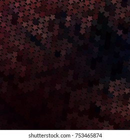 Abstract background with stars. Halftone effect. Vector clip art