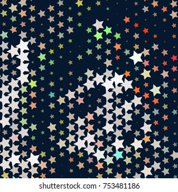 Abstract background with stars. Halftone effect. Vector clip art