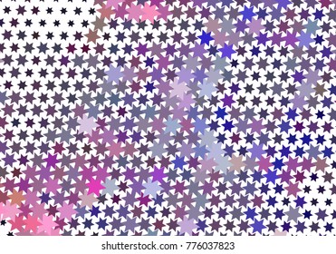 Abstract background with stars. Halftone effect. Design element for posters, business cards, presentations layouts, showcases. Vector clip art