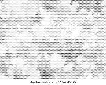 Abstract background. stars halftones