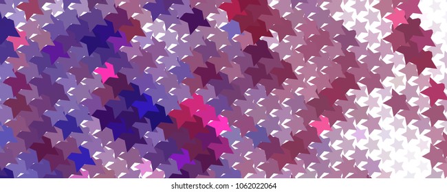 Abstract background with stars. Horizontal banner, texture, flyer, layout, postcard. Vector clip art