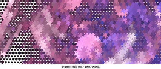 Abstract background with stars. Horizontal banner, texture, flyer, layout, postcard. Vector clip art