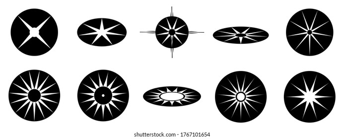 Resumen de fondo con estrellas iconos forma texturas patrón ilustración vectorial diseño gráfico 