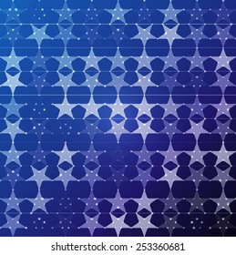 abstract background stars lights