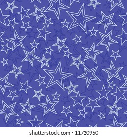 abstract background with stars, seamless repeat pattern
