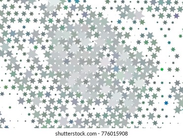 Abstract background with stars. Vector clip art