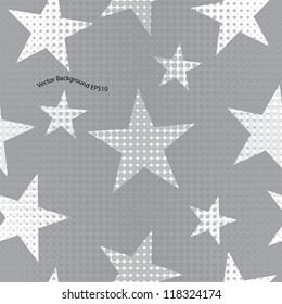 abstract background. stars. vector eps10