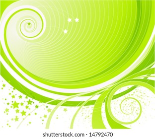 Abstract background with stars. Vector illustration.