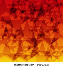 Abstract background with stars. Vector illustration.