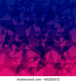 Abstract background with stars. Vector illustration.