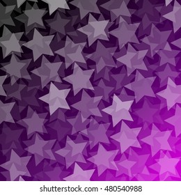 Abstract background with stars vector illustration.