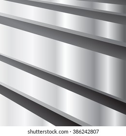 Abstract background with steel plates