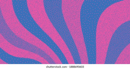 Abstract background with stipple effect. Pointillism pattern. Pop art sryle. Stippled vector illustration.