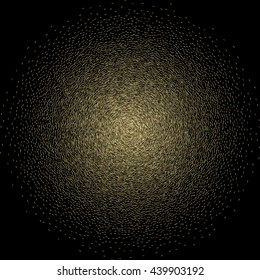 Abstract background, stipple effect. Rhythmic decorative particles. Grain texture