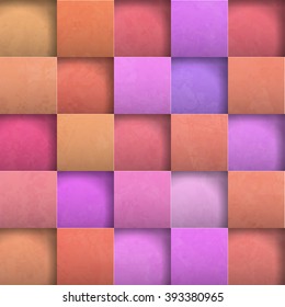 Abstract background stone squares. Vector Illustration
