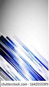 Abstrakter Hintergrund, gerade Linien, dynamisches Konzept. Geometrisches trendy Template. Vektorgrafik für Bildschirmhintergründe, Banner, Hintergrund, Karte, Buchillustration, Landing-Page