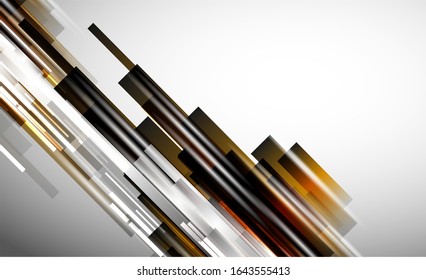 Fondo abstracto, líneas rectas, concepto dinámico. Plantilla de moda geométrica. Ilustración vectorial para papel tapiz, pancarta, fondo, tarjeta, ilustración del libro, página de inicio