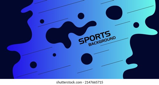 Abstract Background With Straight Lines And Splashes In Minimalist Flat Style. Vector Suitable Design - Vector Illustration - EPS 10