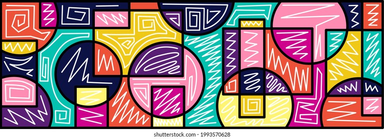 abstract background with striking colors