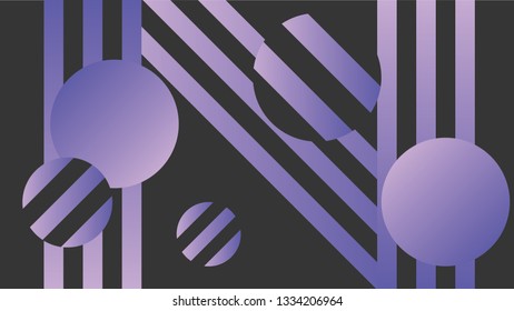 abstract background with strip and circle design