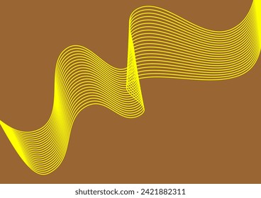 Abstract background with striped motifs