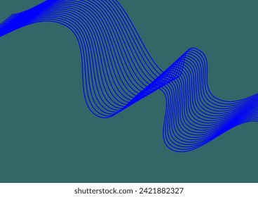 Abstract background with striped motifs