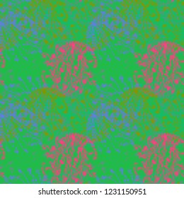 Abstract background striped multicolor weave seamless pattern.