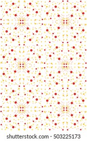 Abstract background with striped seamless color dots pattern