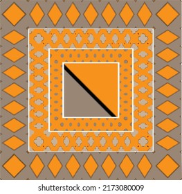 
Abstrakter Hintergrund mit gestreiften Quadraten. Perfekt für Mode, Textildesign, süße Stoffe, Tapete, Wickelpapier, Stoffe und Wohnungsdekoration.
