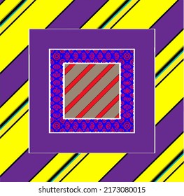 
Abstract  background with striped squares. Perfect for fashion, textile design, cute themed fabric, on wall paper, wrapping paper, fabrics and home decor.
