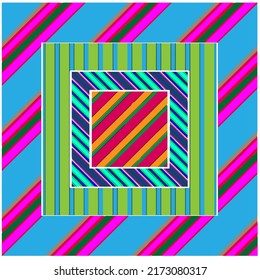 
Abstract  background with striped squares. Perfect for fashion, textile design, cute themed fabric, on wall paper, wrapping paper, fabrics and home decor.
