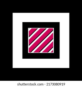 
Abstrakter Hintergrund mit gestreiften Quadraten. Perfekt für Mode, Textildesign, süße Stoffe, Tapete, Wickelpapier, Stoffe und Wohnungsdekoration.
