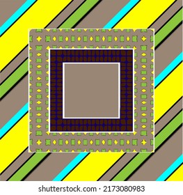
Abstract  background with striped squares. Perfect for fashion, textile design, cute themed fabric, on wall paper, wrapping paper, fabrics and home decor.
