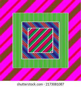 
Abstract  background with striped squares. Perfect for fashion, textile design, cute themed fabric, on wall paper, wrapping paper, fabrics and home decor.
