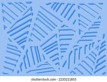 Abstract background with striped triangle pattern