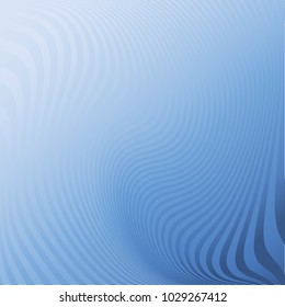 Abstract background with stripes. Blue Colors