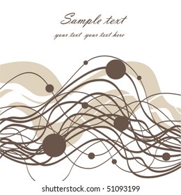 abstract background with stripes and circles