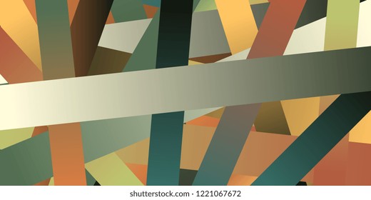 Abstract background. Stripes. Crossed lanes. Gradient vector background of intersecting stripes. Vector graphics