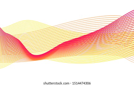 Abstract background with stripes or curves. Lines pattern. Backdrop for presentation