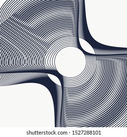 Abstract background with stripes or curves. Lines frame pattern. Backdrop for presentation