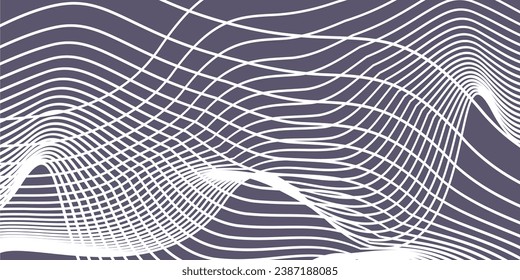 Abstract background with stripes or curves. Lines pattern. Backdrop for presentation