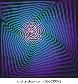 Abstract background: stripes, transitions, tilts, arcs.